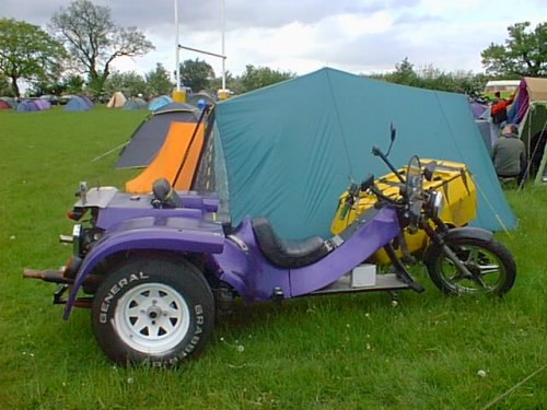 The Grubs rally at Market Bosworth.