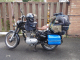 As much junk as you will ever need - that's the bike, not the luggage.