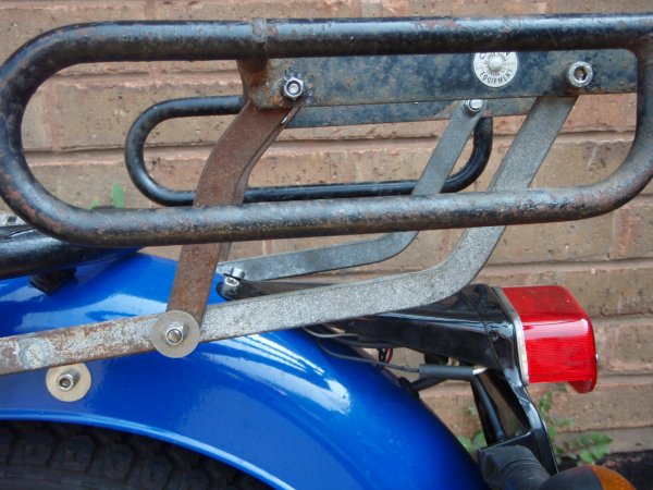 The ideal place for carrying your two strroke oil and such like.